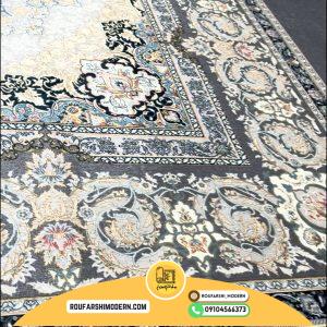 کاور فرش و روفرشی کش دار طرح بسیار آرامش بخش کد 0880