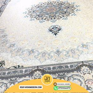 کاور فرش و روفرشی کش دار طرح بسیار آرامش بخش کد 0880