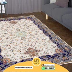کاور فرش و روفرشی کشدار با ترکیب رنگی زیبا کد 0651