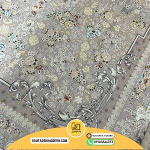 کاور فرش و روفرشی کشدار رنگ زمینه فیلی کد 1459 (ویدیو)