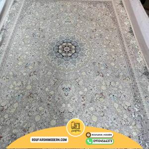 کاور فرش و روفرشی کشدار رنگ زمینه فیلی کد 1459 (ویدیو)