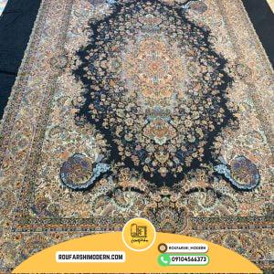 کاور فرش و روفرشی کشدار طرح باغ معلق بابل کد 0224