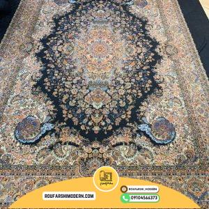 کاور فرش و روفرشی کشدار طرح باغ معلق بابل کد 0224