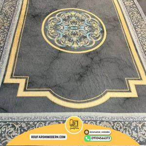 کاور فرش و روفرشی کشدار طرح بسیار جذاب کد 1542