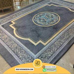 کاور فرش و روفرشی کشدار طرح بسیار جذاب کد 1542