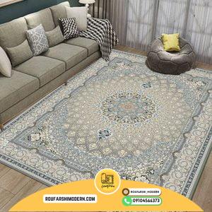 کاور فرش و روفرشی کشدار طرح بسیار زیبا کد 0882