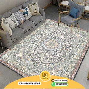 کاور فرش و روفرشی کشدار طرح بسیار زیبا کد 0891