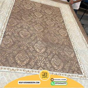 کاور فرش و روفرشی کشدار طرح بسیار زیبا کد 1476