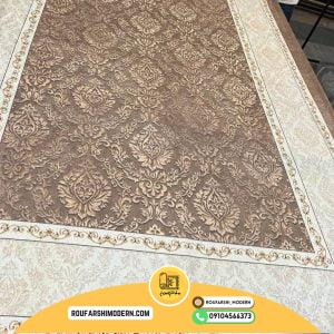 کاور فرش و روفرشی کشدار طرح بسیار زیبا کد 1476