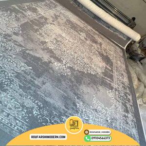 کاور فرش و روفرشی کشدار طرح بسیار زیبا کد 1509