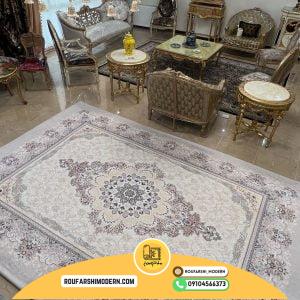کاور فرش و روفرشی کشدار طرح بسیار زیبا کد 0570