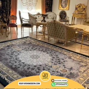 کاور فرش و روفرشی کشدار طرح بسیار زیبا کد 1351