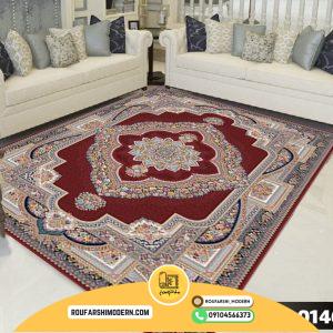 کاور فرش و روفرشی کشدار طرح بسیار زیبا کد 0140