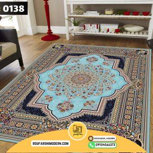 کاور فرش و روفرشی کشدار طرح بسیار زیبا کد 0138