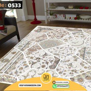 کاور فرش و روفرشی کشدار طرح جذاب کد 0533