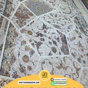 کاور فرش و روفرشی کشدار طرح جذاب کد 0533