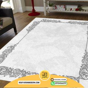 کاور فرش و روفرشی کشدار طرح خلوت کد 0227