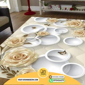 کاور فرش و روفرشی کشدار طرح خیلی خاص کد 0208
