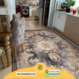 کاور فرش و روفرشی کشدار طرح زیبا کد 0923 (ویدیو)