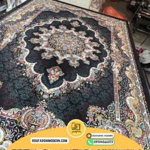 کاور فرش و روفرشی کشدار طرح زیبا کد 1170