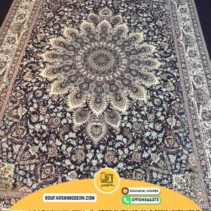 کاور فرش و روفرشی کشدار طرح سنتی و رنگ زیبا کد 0646