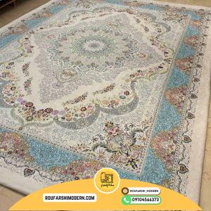 کاور فرش و روفرشی کشدار طرح فرش بسیار زیبا کد 1312 (ویدیو)
