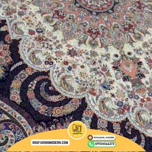 کاور فرش و روفرشی کشدار طرح فرش کد 0703