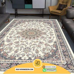 کاور فرش و روفرشی کشدار طرح فرش کد ۰۶۰۲