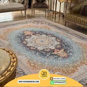 کاور فرش و روفرشی کشدار طرح فوق العاده زیبا کد 0790