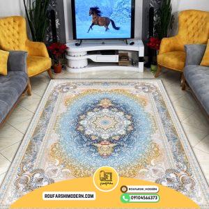 کاور فرش و روفرشی کشدار طرح فوق العاده زیبا کد 0790