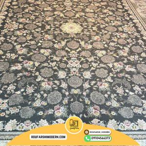 کاور فرش و روفرشی کشدار طرح فوق العاده زیبا رنگ طوسی کد ۱۳۳۵ (ویدیو)