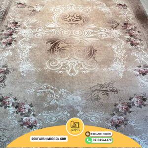 کاور فرش و روفرشی کشدار طرح مادر کد 0200