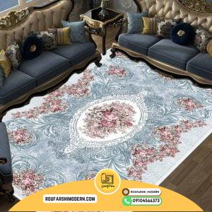 کاور فرش و روفرشی کشدار طرح مادر کد 0302