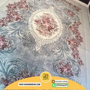 کاور فرش و روفرشی کشدار طرح مادر کد 0302