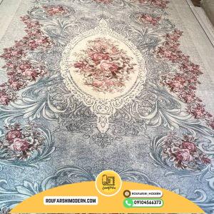 کاور فرش و روفرشی کشدار طرح مادر کد 0302