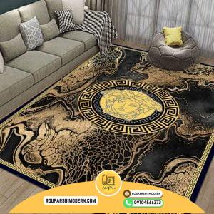 کاور فرش و روفرشی کشدار طرح مدرن خیلی زیبا کد 0802