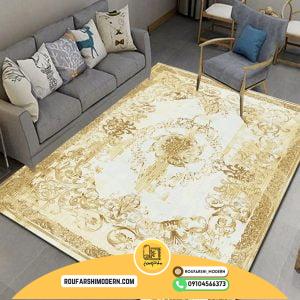 کاور فرش و روفرشی کشدار طرح مدرن زیبا کد 0801
