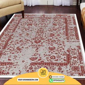 کاور فرش و روفرشی کشدار طرح مدرن کد 0871