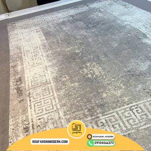 کاور فرش و روفرشی کشدار طرح مدرن کد 0873