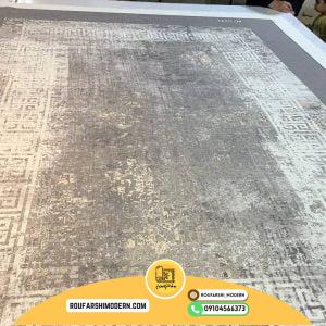 کاور فرش و روفرشی کشدار طرح مدرن کد 0873