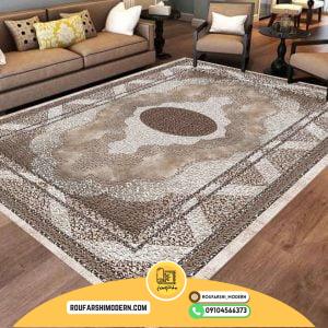 کاور فرش و روفرشی کشدار طرح مدرن کد 1498 ( ویدیو)