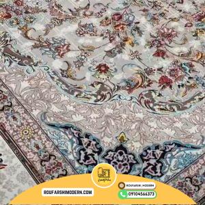کاور فرش و روفرشی کشدار طرح معرکه کد 1356
