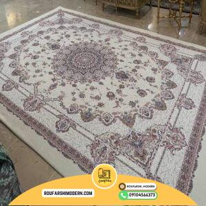 کاور فرش و روفرشی کشدار طرح و رنگ‌ بسیار زیبا کد 1435 (ویدیو)