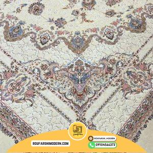 کاور فرش و روفرشی کشدار طرح و رنگ‌ بسیار زیبا کد 1435 (ویدیو)