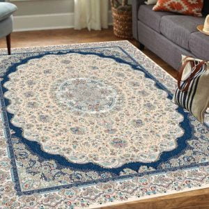 کاور فرش و روفرشی کشدار طرح و رنگ زمینه بسیار زیبا کد 0664