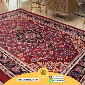 کاور فرش و روفرشی کشدار مدل سنتی کد 1۱۱۱
