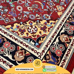 کاور فرش و روفرشی کشدار مدل سنتی کد 1۱۱۱
