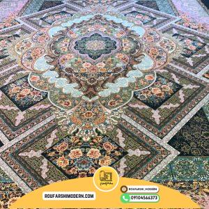 کاور فرش و روفرشی کشدار طرح جذاب کد ۰۴۵۰