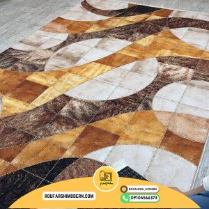 فرشینه با رویه مخمل و زیره نمد 1000 گرم ترمزدارکد RH 2282