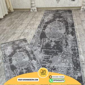 فرشینه نمدی رویه مخمل با نمد 1000 گرم | لوکس و با دوام کد RH 1509
